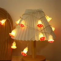 Luces LED De Hongo Con 20 Leds Para Decoración De Interior Y Ambiente Navideño Fuentes De Alimentación USB/Batería Regalo De Fiesta - details 2