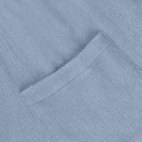 Monos De Verano Casuales Para Mujer Con Hombros Descubiertos Y Mangas Cortas Ruched Estilo Romper De Piernas Largas Con Bolsillos De Poliéster - details 40