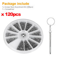 Juego De Herramientas De Reparación De Acero Inoxidable Con Destornillador Para Gafas Teléfonos Móviles Relojes 120/600/1200Pcs - details 5