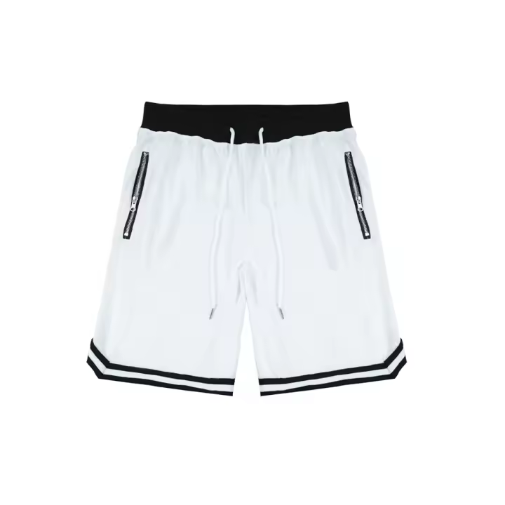 Shorts De Baloncesto Para Hombre Deporte Fitness Verano Malla Secado Rápido Pantalones Casuales Transpirables De Manga Corta - 1