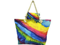 MEJORADA Bolso de Playa Grande con Estampado Multicolor y Monedero - details 6
