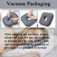 Almohada Para Dormir De Lado Con Agujero Para El Oído Almohada Protectora Para El Oído Ideal Para CNH Y Alivio De La Dolor De Oído Inflamación Filling De Memoria Espuma Poliéster 100% - details 6