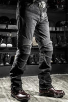 Pantalones De Motocicleta Para Hombre Anti-caída Clásicos Para Conducir Motocicleta Jeans De Denuedo Para Todas Las Estaciones Con Protección CE - details 1
