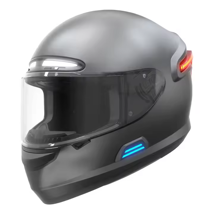 Livall Casco Integral Mc1 Smart Negro Adulto - 1