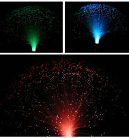 Luz De Ambiente Navidad LED Fibra Óptica Linterna Cielo Estrellado Decoración De Fiesta Boda Para El Hogar Material ABS Fuente De Alimentación Batería - details 10