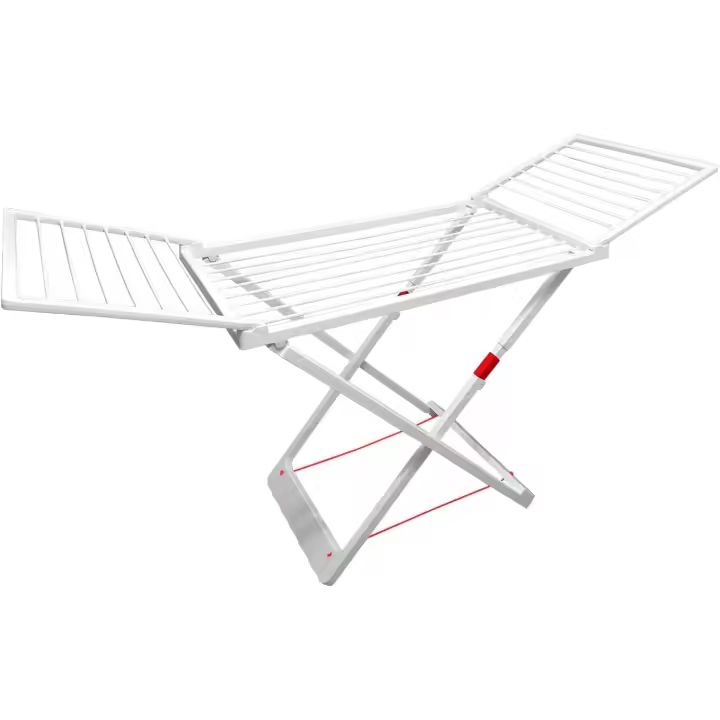 Tendedero Plegable de 100% Resina,Fabricado en España, 180x108x55cm, Resistente y Firme con Viento, Tendedero Exterior/Interior de Ropa Adecuado para Balcón, Jardín, Salón, Blanco. - 1