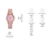 Set De 4 Relojes De Lujo Para Mujer Estilo Elegante Con Diamantes Moda Casual Relojes De Pulsera De Cuarzo Para Niñas Regalo - details 4