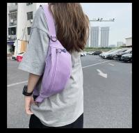 Bolsa De Cintura Estilo Callejero Para Mujer Mochila De Hombro Moda Bolsa De Pecho Unisex Hip Hop Con Cinturón Bolsa De Cintura - details 20