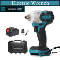 Llave De Impacto Eléctrica Sin Cable Con Motor Sin Escobillas Y Batería Li-ion De 30000mAh Luz LED Para Llantas De Coche Herramienta De DIY Para El Hogar - details 0