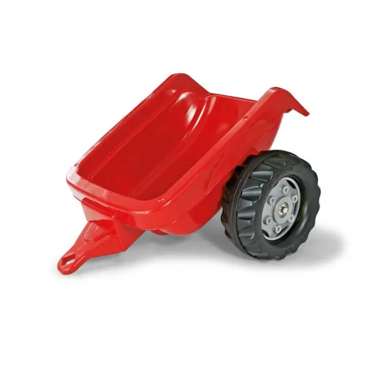 Rolly Toys Remolque Rojo para Correpasillos - Tráiler de Juguete para Niños de 2½ a 10 Años - Carga Hasta 15 Kg - 1