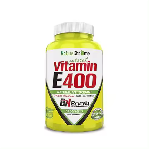 Beverly Nutrition Vitamina E 400 Vitamina E 400 IU Vitaminas Minerales Envase 60 Perlas 8436009392112 - 1