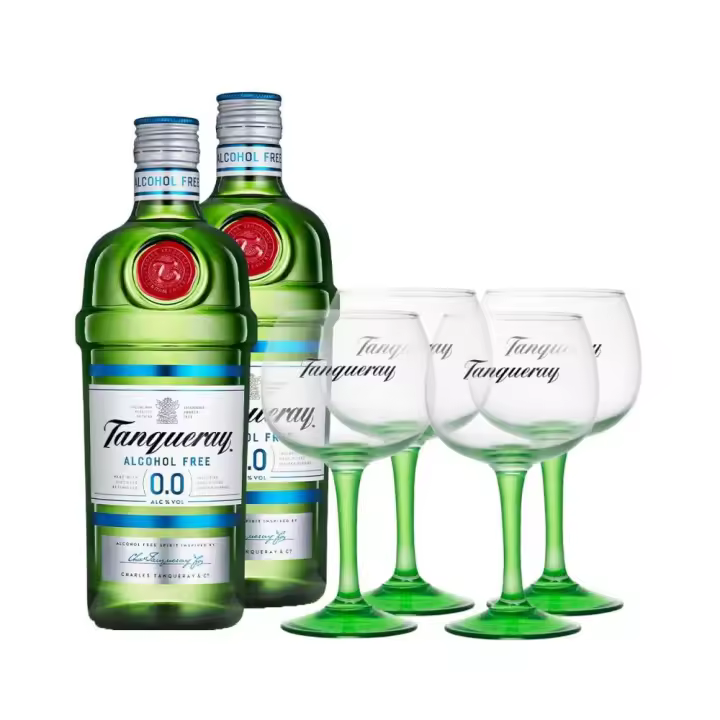 Pack 2 Tanqueray 0.0 + 4 Copa - 1