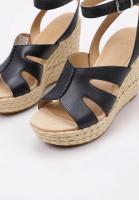 UGG CARRENA  Alpargatas Con Cuña Mujer Negro - details 2