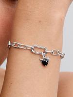 Pandora - Charm Colgante mini De Corazón Alado-Plata de Lei - details 2