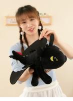 Muñeco De Peluche Dragón Dientes Animal De Peluche Negro Decoración Para Coche Y Casco Juguetes Para Niños Regalo Lindo Y Cartoon - details 17