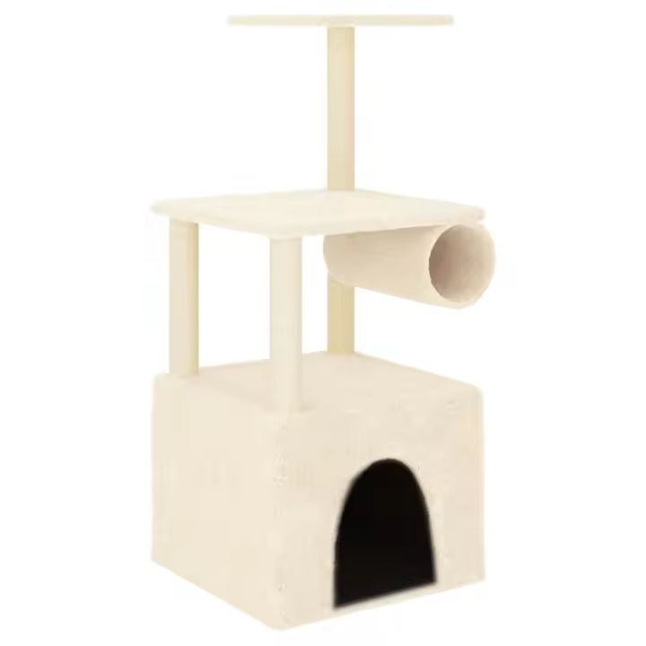 Rascador para Gatos with postes de ISAL Cream 109,5 cm - 1