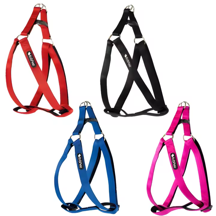 Ibañez Arnés Nylon Suave para Perros - Rojo Talla S - 1
