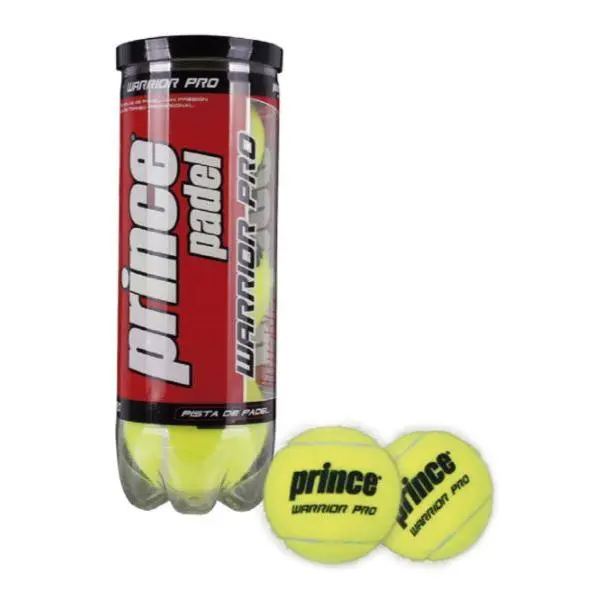 Pelotas Pádel Prince Pádel Warrior Pro Bote 3 Pelotas - 1