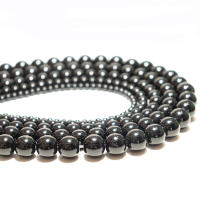 Piedras De Obsidiana Económicas Para Joyería DIY 4/6/8/10/12mm Redondas Sueltas Para Pulseras Collares Tobilleras Y Pendientes - details 3