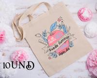 STAMINA - Bolsa Tote Regalo para Profesores - Diseño Bonito - Medidas 42cm/38cm - Algodón/poliéster - details 3