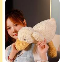 Lindo Pato animales de Plush, suave Pato Blanco sudadera almohada kawaii abrazando squishy Pato plushie juguetes Regalos para niños Navidad Día de San Valentín - details 2