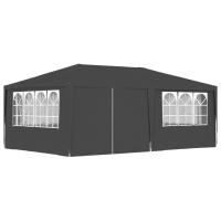 vidaXL Carpa Profesional para Fiestas con Paredes 4x6m Tienda Campamento Color Azul,  Blanco,  Antracita y mas - details 2