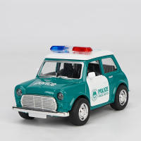 Coche De Juguete De Aleación Simulación Policial Adorable 1:38 Con Sonido Y Luz Modelo De Metal Para Decoración Y Regalo Para Niños - details 11