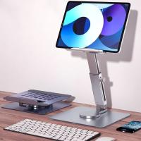 Soporte Portátil De Aleación De Aluminio Universal Para Tableta iPad Air pro Mini Soporte Móvil Flexible Ajustable Para Teléfonos Móviles - details 0