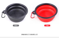 Tazón De Perro Plegable Y Portátil De Silicona Collapsible 350ML Alimentador De Alimentos Para Mascotas Para Viajes Al Aire Libre Y Perros Pequeños - details 9