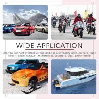 Kit De Conectores Electrónicos Para Automóvil 10 Piezas 2.8mm Adecuado Para Motocicletas Barco Vehículos Kit De Conectores De 2 3 4 6 Pines - details 2