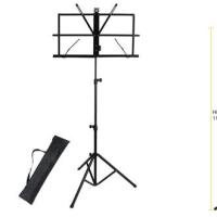 ROCKSTAR MUSIC Atril Partituras Profesional Pupitre Plegable y Portátil MS01F con bolsa transporte, altura ajustable Ligero y Compacto para Desplazamientos - details 0