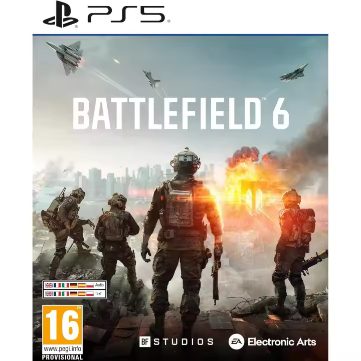 Battlefield 6 Standard Edition PS5 PAL España - Juego Battlefield 6 para Sony PS5 - Juego nuevo, original, precintado - 1