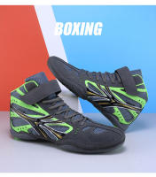 Zapatos De Boxeo Profesionales Para Hombres Y Mujeres Transpirables Antideslizantes Resistentes Al Desgaste Zapatos De Lucha Entrenamiento En Gimnasio - details 8
