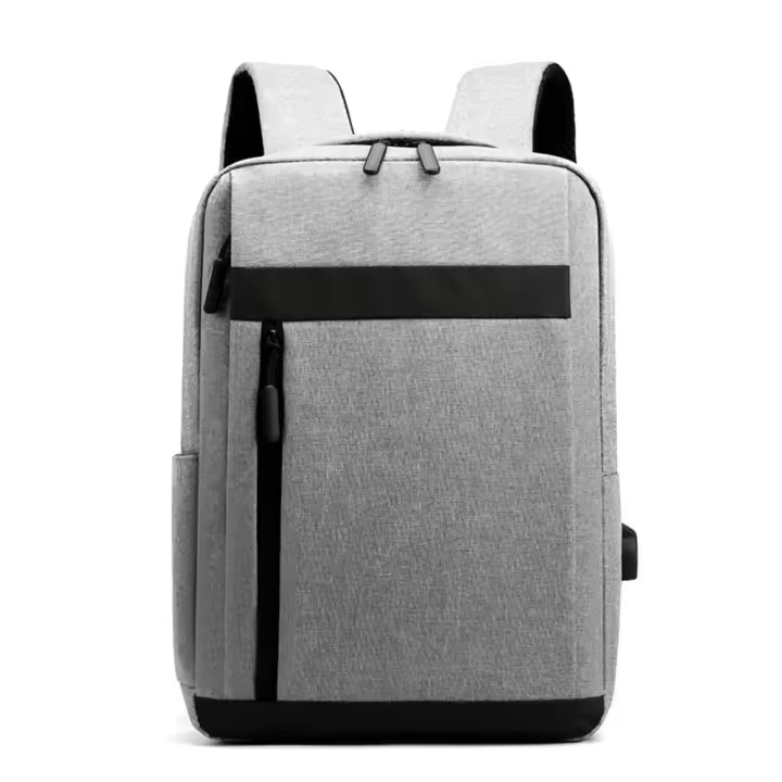 Mochila para ordenador portátil de gran capacidad para hombre, bolso de hombro informal, multifuncional, con carga Usb, impermeable - 1