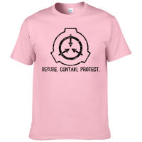Camiseta Estampada SCP Badge Verano 2023 Cuello Redondo Manga Corta Estilo Hip Hop Harajuku Ropa Casual Para Hombres Y Mujeres - details 3