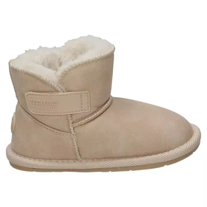 CONGUITOS | Botas Australianas Conguitos para Niña – Botas en Color Beige – Bota sin Cierre – Con Borreguito – Para Invierno – Water Repellent – Cómodas y Versátiles – Tendencia – Modelo 0SSH501002 - 1