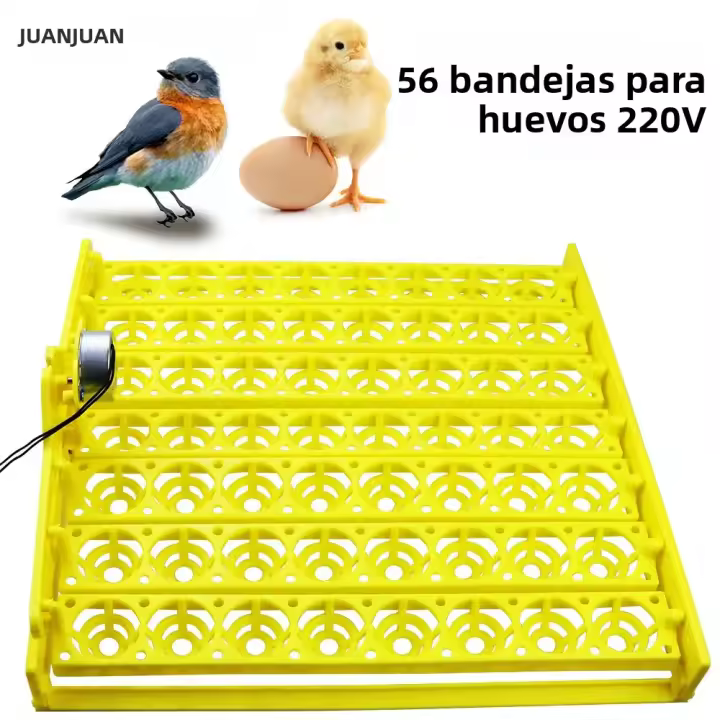 Incubador De Huevos Automático 56 154 Huevos De Pato Pollo En Venta 220V Con Bandeja Giratoria Para Aves Y Patos Máquina De Eclosionamiento - 1