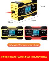 Cargador De Batería Para Coche EAFC 180W 10A Inteligente Y Rápido 12V -24V Reparación Por Pulso Para AGM GEL Células De Plomo Ácido - details 23