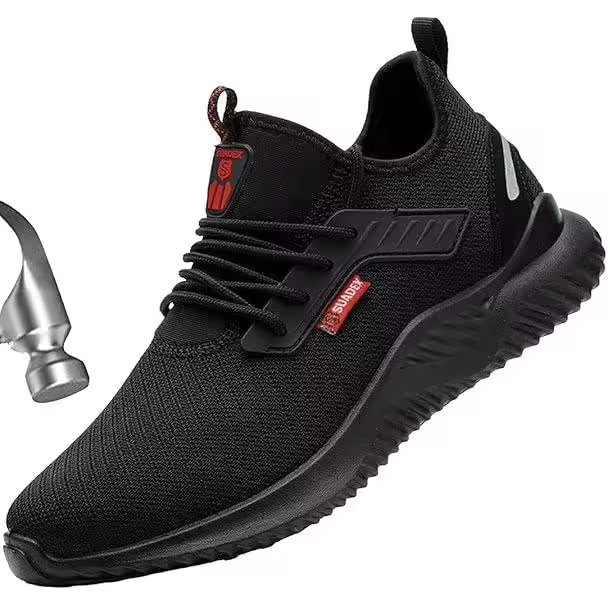 SP Zapatillas with Maple Tip Para Hombres y Mujeres Zapatos with Maple Tip Indestructibles Zapatos de Follurad Livianos Zapatos de Trabajo a Prueba de Perforaciones Zapatos with Punta de Material Compuesto - 1