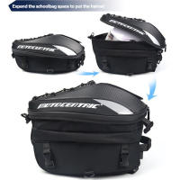 Bolsa De Asiento Trasero Para Motocicleta 37L Impermeable Almacenamiento De Casco Y Equipaje Moto Bolsa De Hombro Dual Uso - details 3