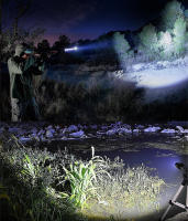 Linterna LED De Alta Potencia Para Camping 5 Modos De Iluminación Aleación De Aluminio Plegable Impermeable Uso Con 3 Pilas AAA - details 9