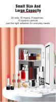 Mini refrigerador de 4L para maquillaje, 12 V/220 V, pequeño refrigerador para cosméticos y belleza, ideal para el hogar, la oficina y el cuidado de la piel - details 6