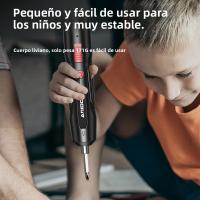 Destornillador Eléctrico Recargable 4.2V Set Multifuncional De Herramientas Eléctricas Para El Hogar Con Batería Incluida - details 4