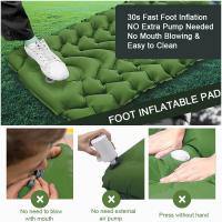 Colchoneta ultraligera para acampar con almohada, colchón inflable, Cama para exteriores, impermeable, para caminatas y trekking - details 0