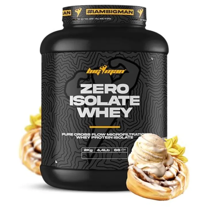 Proteinas - Zero Protein Isolate 2 Kg de la marca Bigman, suplemento para mejorar la recuperacion y el crecimiento muscular - 1