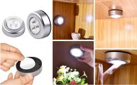 Luz de Noche in Katería, Luz LED para interiores, Luz de noche inalámbrica, de Noche Luz LED, color Plisado (2 Pieza) - details 0