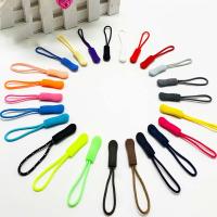 Cordón De Cierre Para Bolsas Y Ropa 100pcs Multicolor Negro Y Blanco PVC Resistente Al Agua Para Cremalleras De Bricolaje - details 3