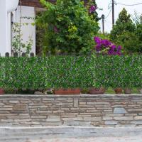 Valla De Privacidad Artificial De Hoja Expandible Para Jardín Trasero Balcones Paisajismo Exterior Panel De Valla - details 1