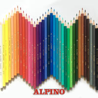 Alpino Lápices de Colores 24 o 36 Unidades | Lápices de Colores para Niños y Adultos | Dibuja y Colorea con Colores Vivos y Brillantes | Material Escolar | Estuche Forma Hexagonal, Mina Resistente 3mm - details 1