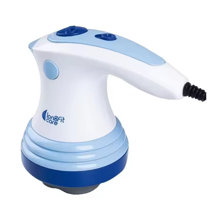 Longfit Care – Masajeador Anticelulítico – 3 Cabezales Intercambiables, Potencia Ajustable y Diseño Ergonómico - 1